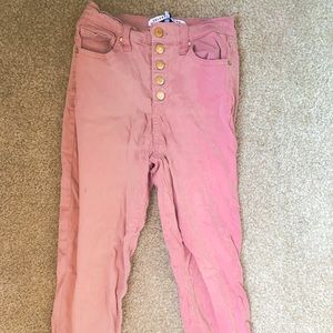 Celebrity Pink High Rise Pants